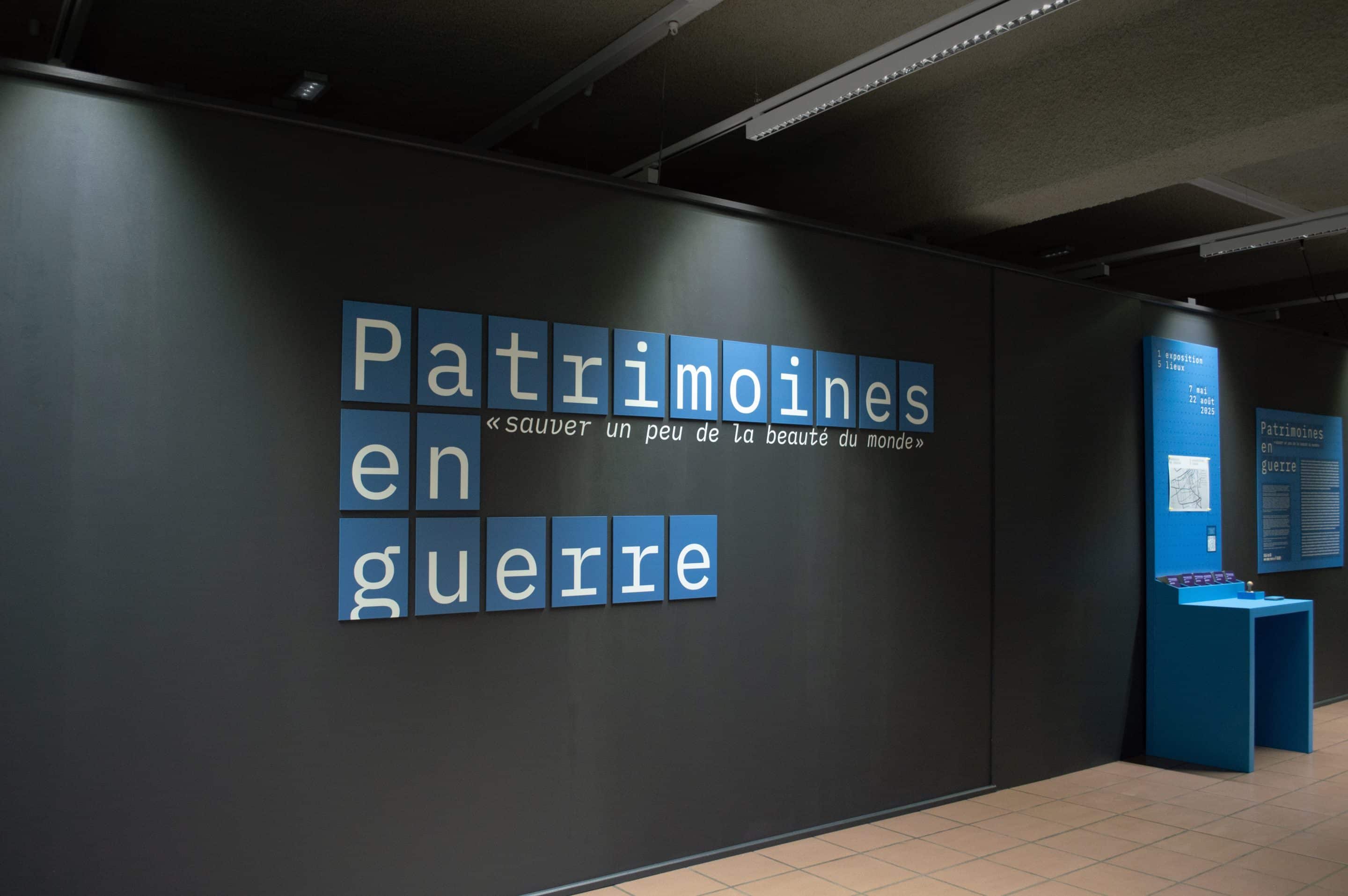 Exposition Patrimoine en Guerre -Archives départementales de l'Eure