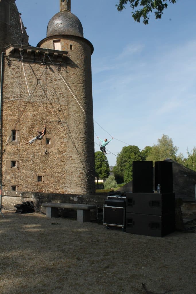 Spectacle Danse verticale - sonorisation